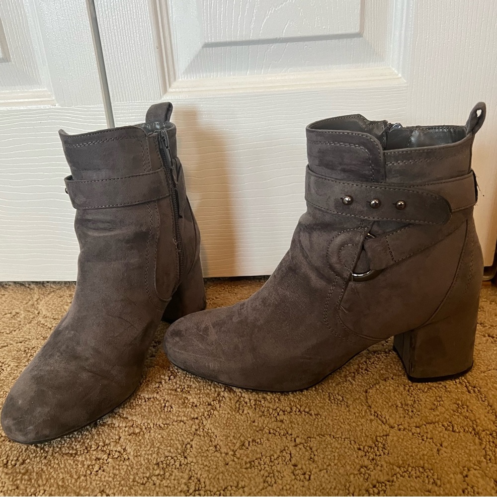 Kelly & Katie Suede Ankle Boots